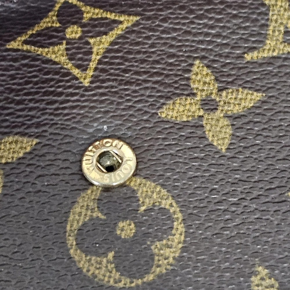 Louise Vuitton Vintage 2001 Brown Monogram Canvas Porte Tresor Long Wallet - Picture 13 of 16